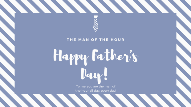 Purple and White Fathers Day short Quotes Wallpapers.