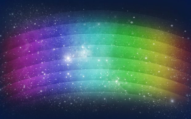 Rainbow Aesthetic HD Wallpaper.