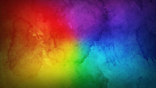 Rainbow Aesthetic Wallpaper HD.