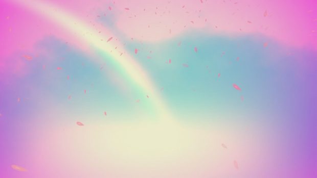 Rainbow Aesthetic Wallpaper High Quality.