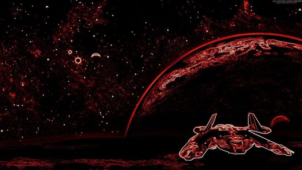 Red and Black Aesthetic Wallpaper HD Free download.