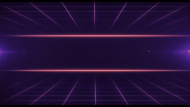 Retro 80s Aesthetic HD Wallpaper.