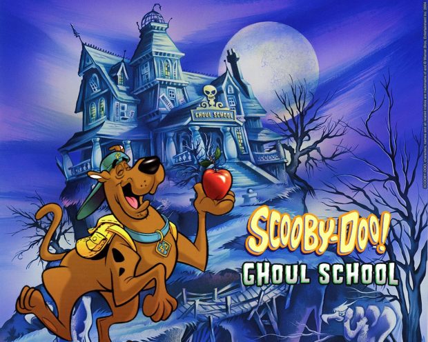 Scooby Doo Halloween Background.