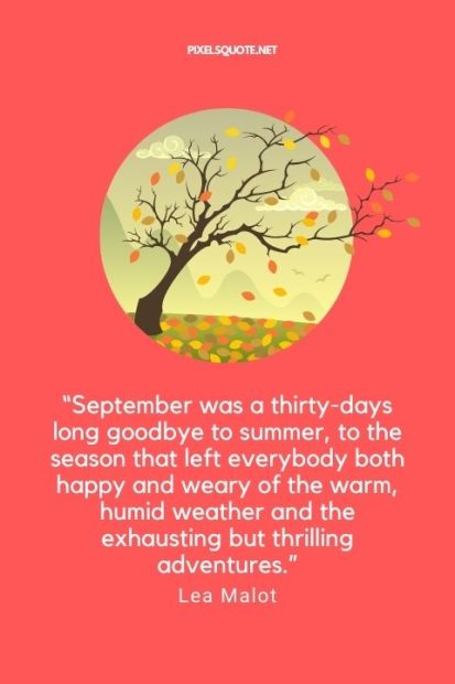 September quotes.