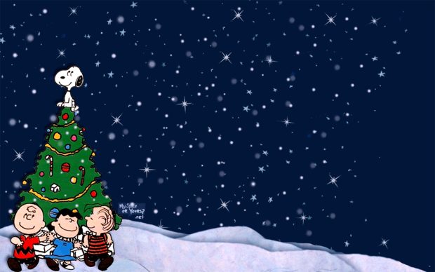 Snoopy Christmas HD Wallpaper.