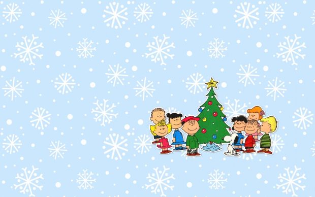 Snoopy Christmas Wallpaper for Windows.