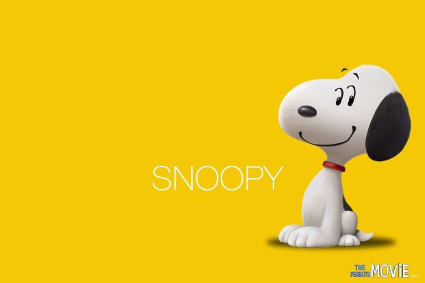 Snoopy Fall Background.