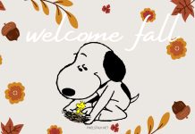 Snoopy Fall Wallpaper Free Download.