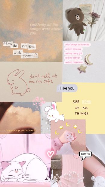 Soft Girl Aesthetic Wallpaper Free Download.