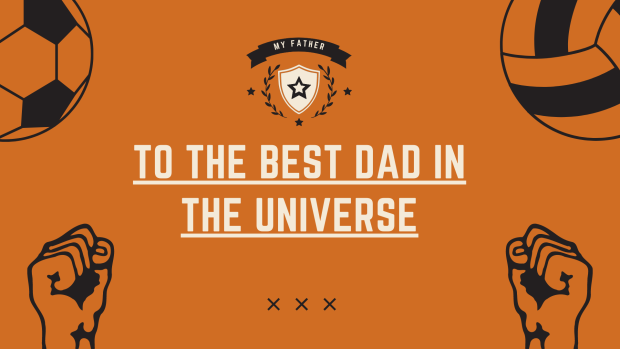 Sporty Fathers Day Greeting Quotes Wallpaper.