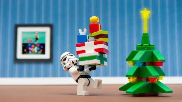 Star Wars Christmas Wallpaper.