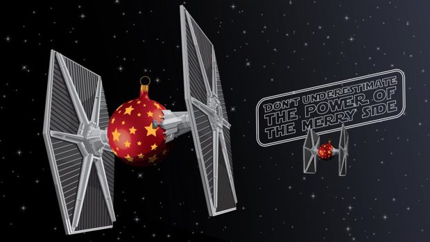 Star Wars Christmas Wallpaper for PC.