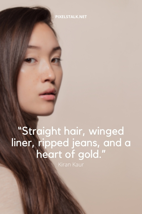 Straight Hair Quotes.