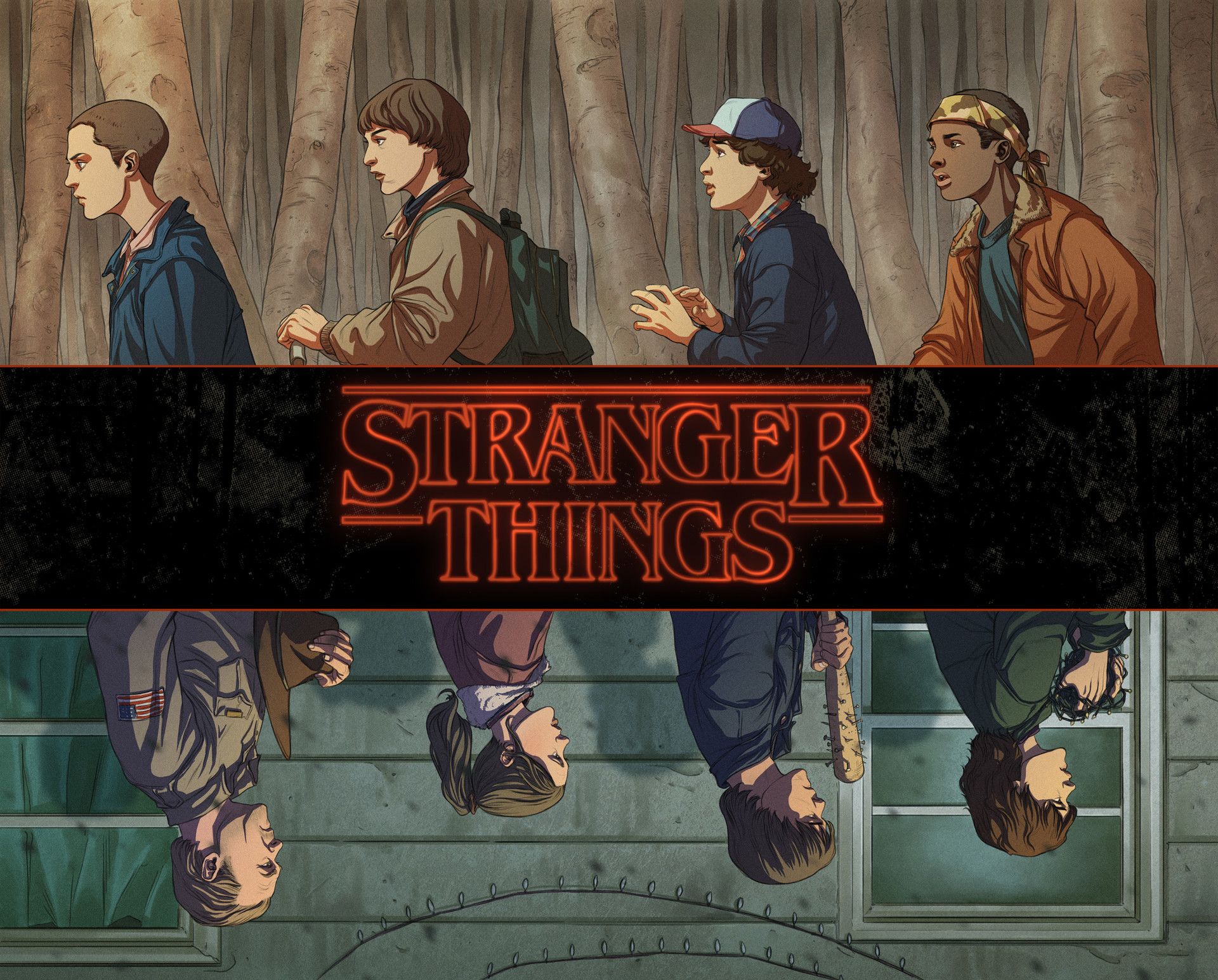 10 Awesome Stranger Things Wallpapers  I dont care if anyone believes me  1  Fab Mood  Wedding Colours Wedding Themes Wedding colour palettes