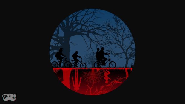 Stranger Things Aesthetic Wallpaper HD Free download.