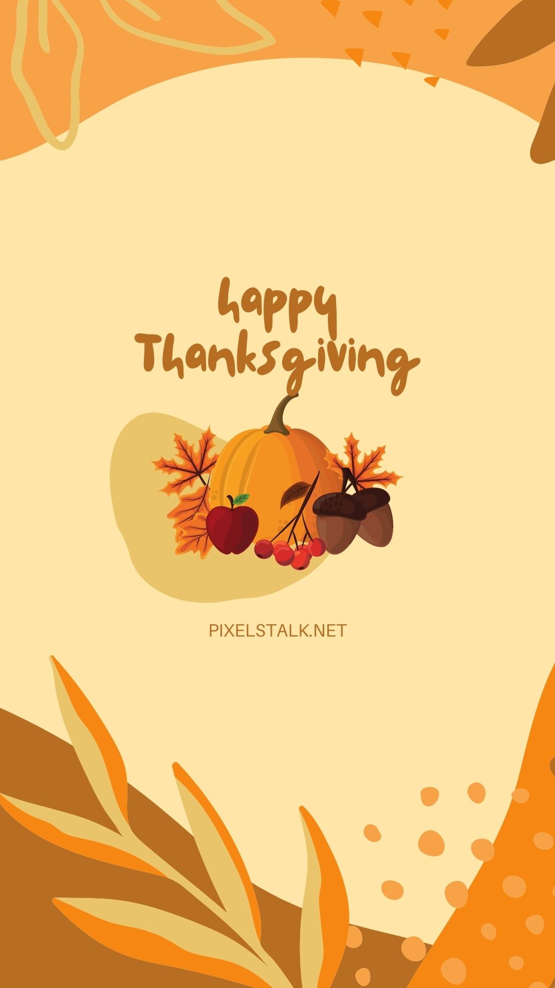 Free Vector  Flat thanksgiving background