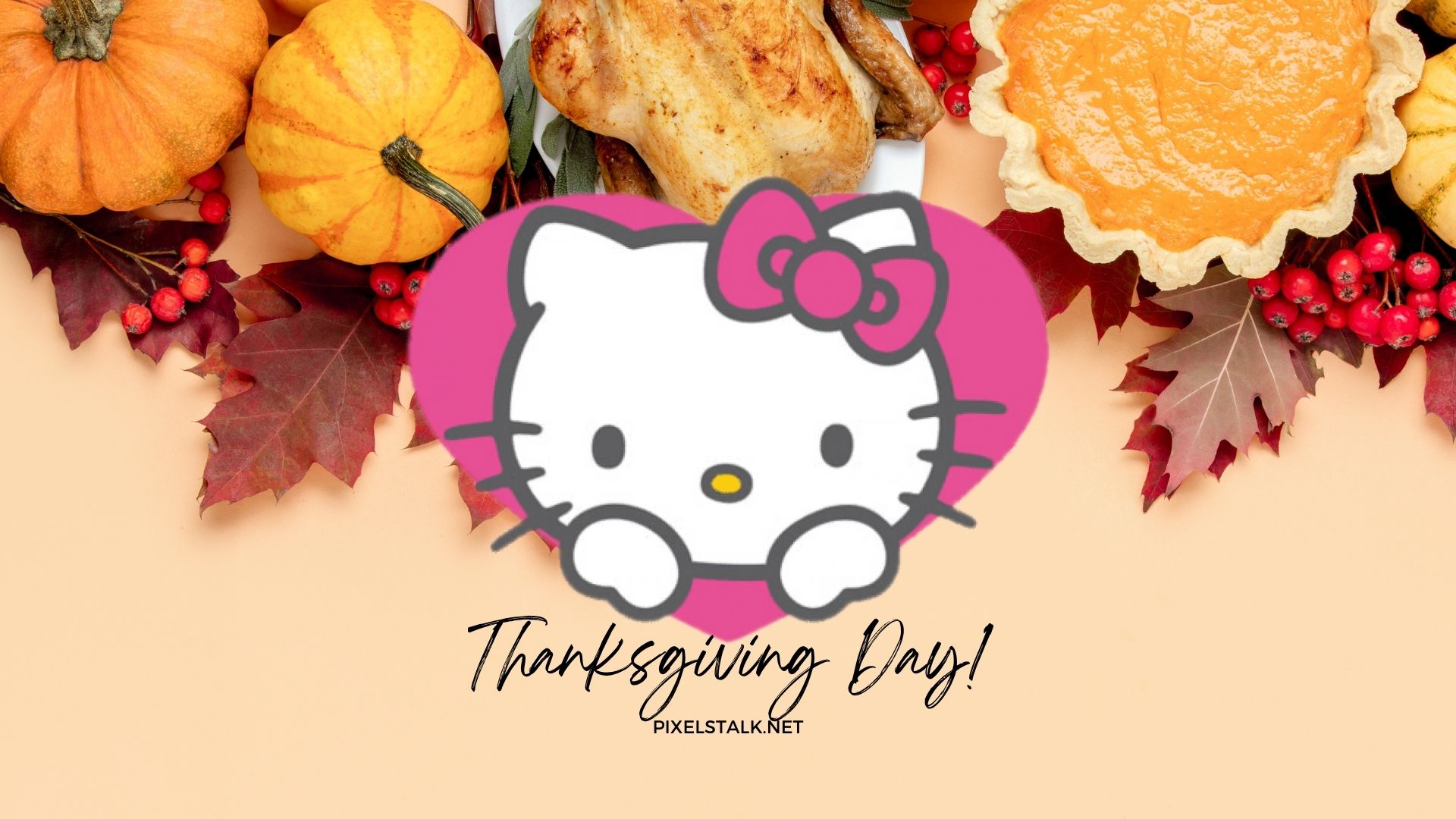 Hello Kitty Thanksgiving Wallpapers  PixelsTalkNet