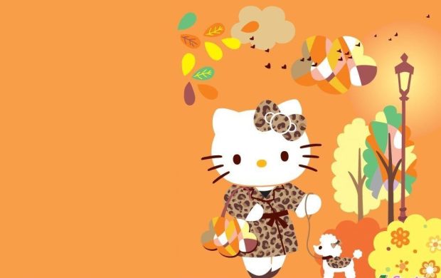 Thanksgiving Wallpaper Hello Kitty.