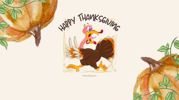 Thanksgiving funny wallpaper HD.