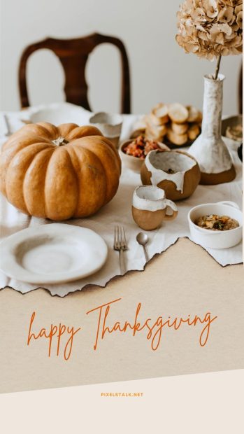 Thanksgiving iPhone Wallpapers - PixelsTalk.Net