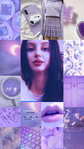 The best iPhone Lavender Aesthetic Wallpaper HD.