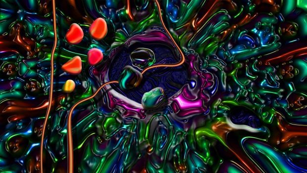 Trippy 3D Wallpaper for Desktop.