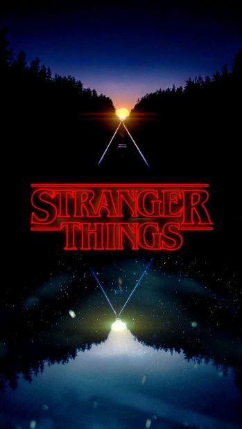 Wallpaper Cute Stranger Things iPhone.