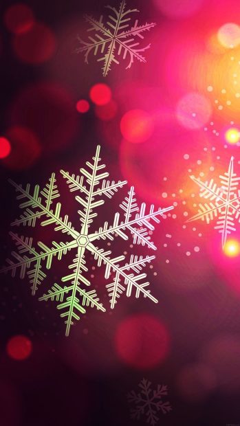 Wallpaper Pink Christmas iPhone.
