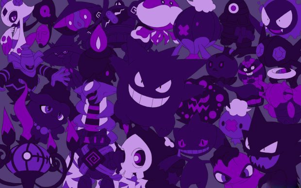 Wallpaper Purple Halloween.