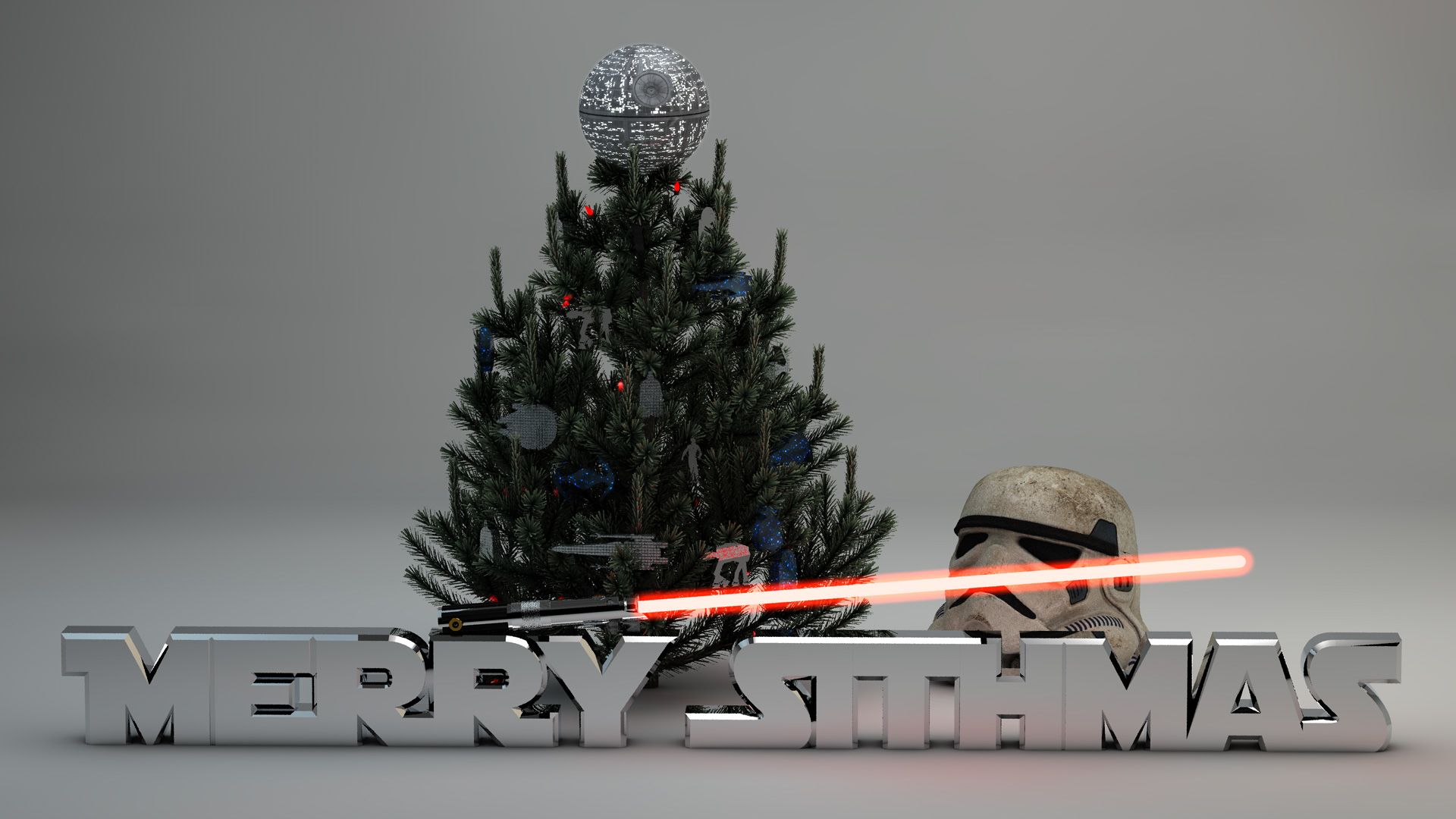 Download Celebrate the Holidays with The Force Wallpaper  Wallpaperscom