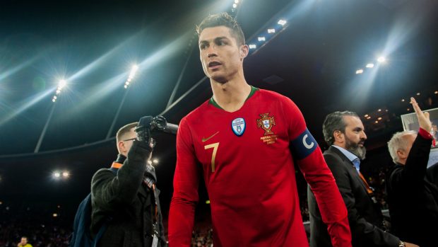 Wallpaper Ronaldo Portugal Football Team at Euro.