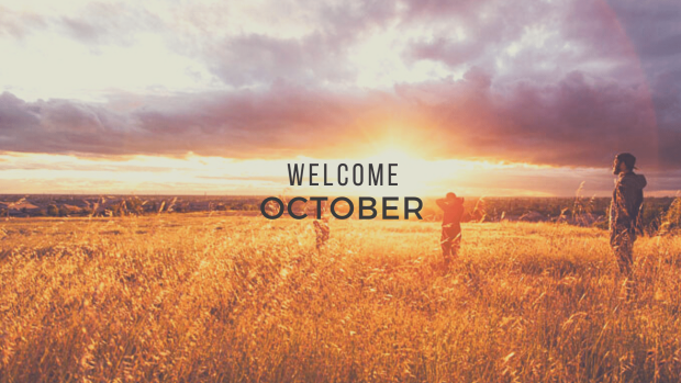 Welcome October Photo.