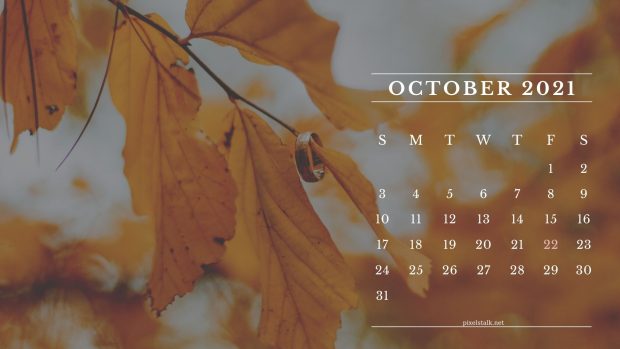 Welcoming Autumn on October 2021 Wallpaper.