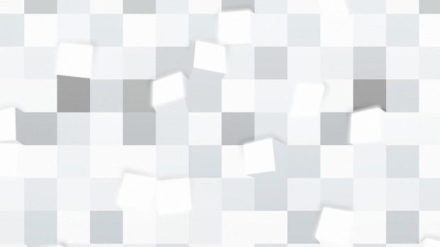 White 3D Desktop Wallpaper.