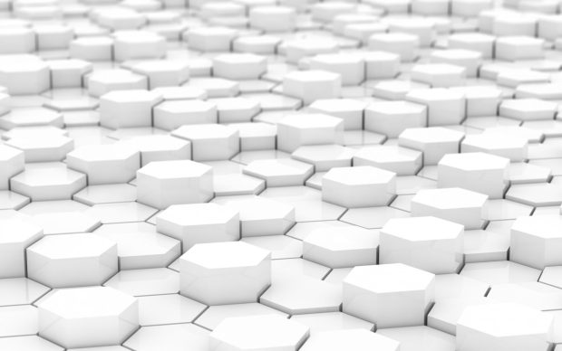 White 3D HD Wallpaper Computer.