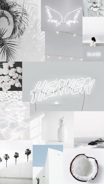 White Aesthetic 4K Backgrounds.