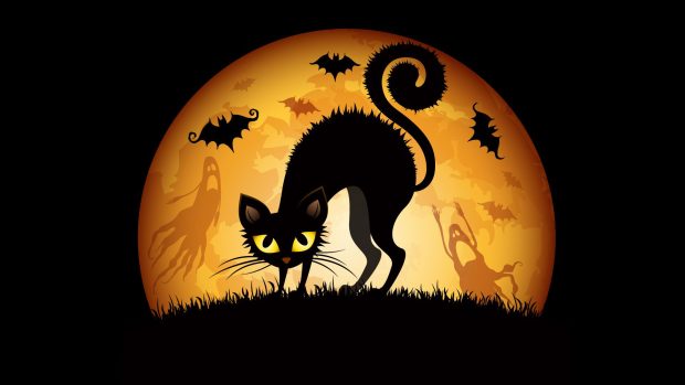 Widescreen Halloween Wallpaper for Windows.