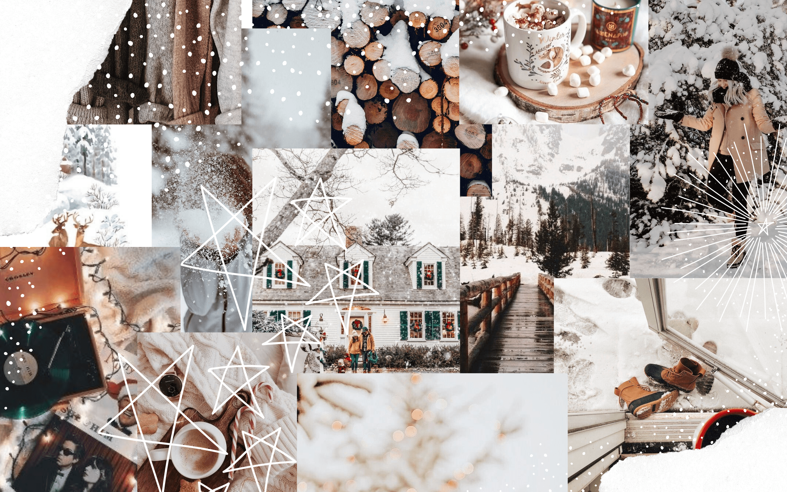 Winter Aesthetic Wallpapers for Desktop.