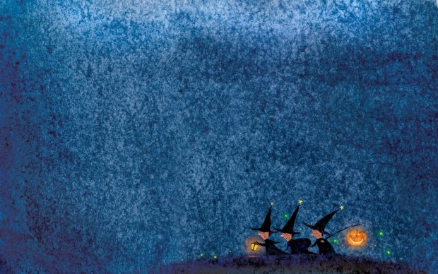 Witch Halloween Art Photo.