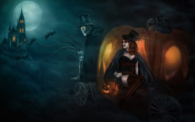 Witch Halloween Wallpaper Free Download.