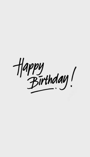 iPhone 12 wallpaper happy birthday.