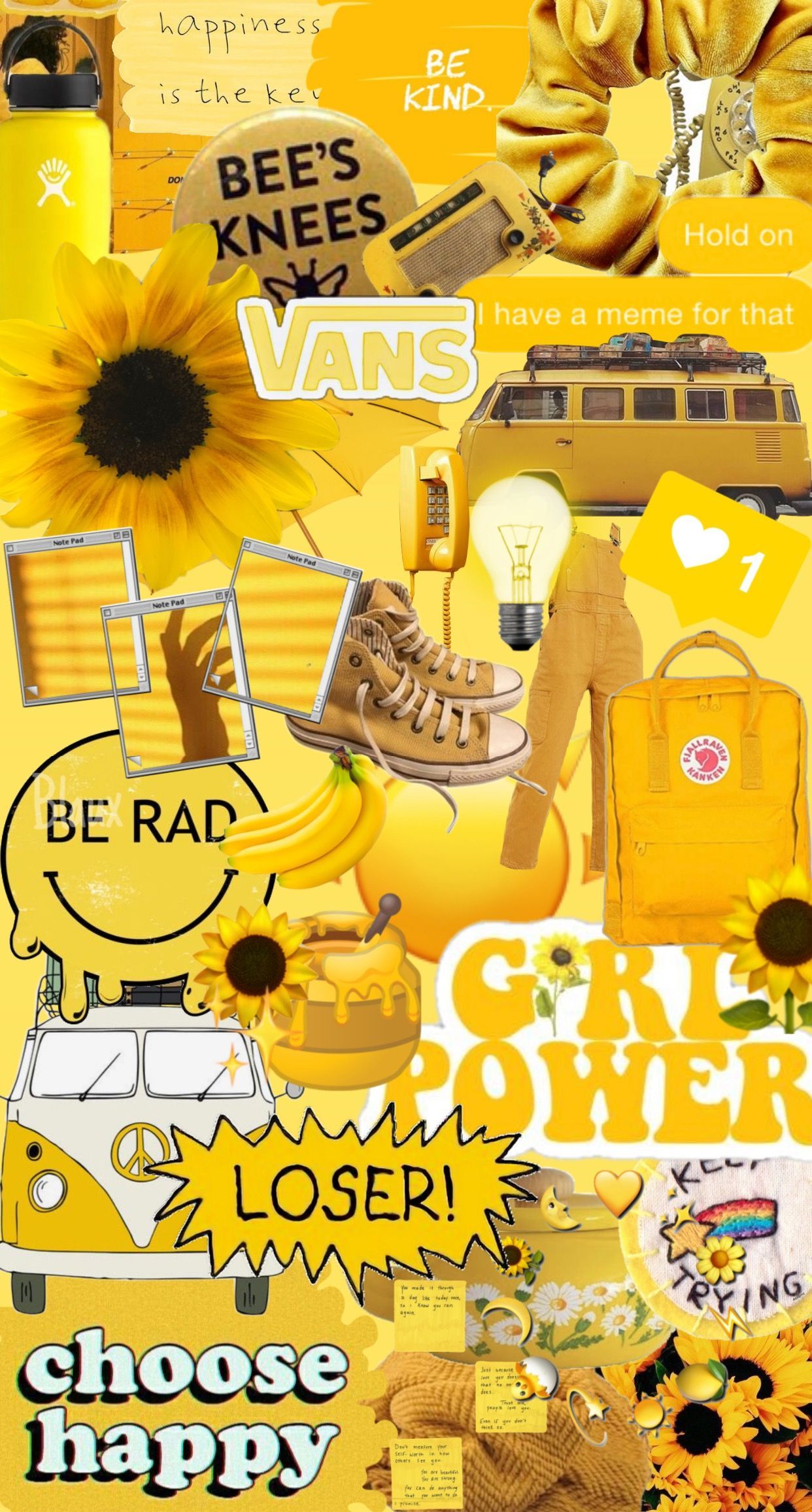 Yellow Aesthetic Wallpaper  NawPic