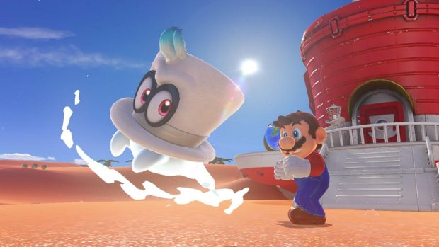 1600x900 Super Mario Odyssey Wallpaper HD.