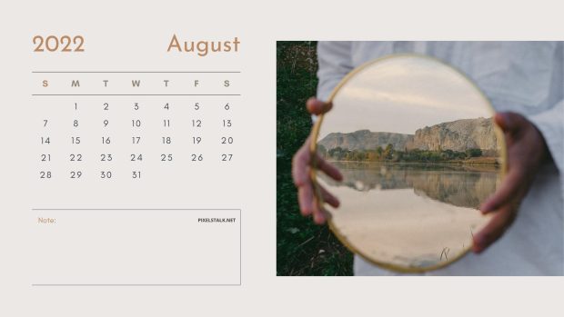 1920x1080 August 2022 Calendar Wallpaper HD.