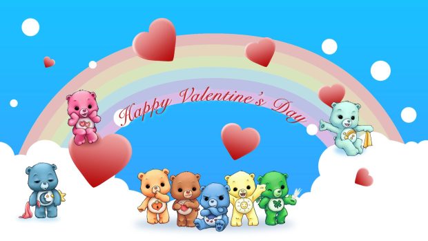 1920x1080 Cute Happy Valentine Day Wallpaper.