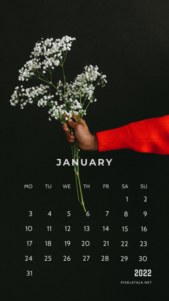 2022 January Calendar iPhone Backgrounds (1).