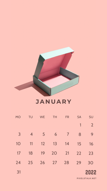 2022 January Calendar iPhone Backgrounds (3).