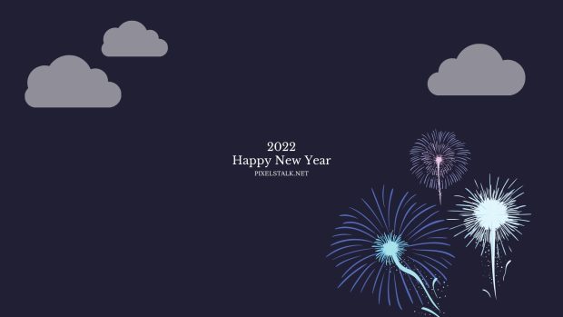 2022 New year wallpaper HD.