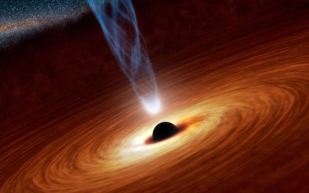 2560x1600 Black Hole Wallpaper HD.