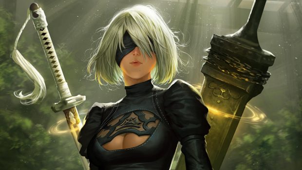 2B Wallpaper HD Free download.